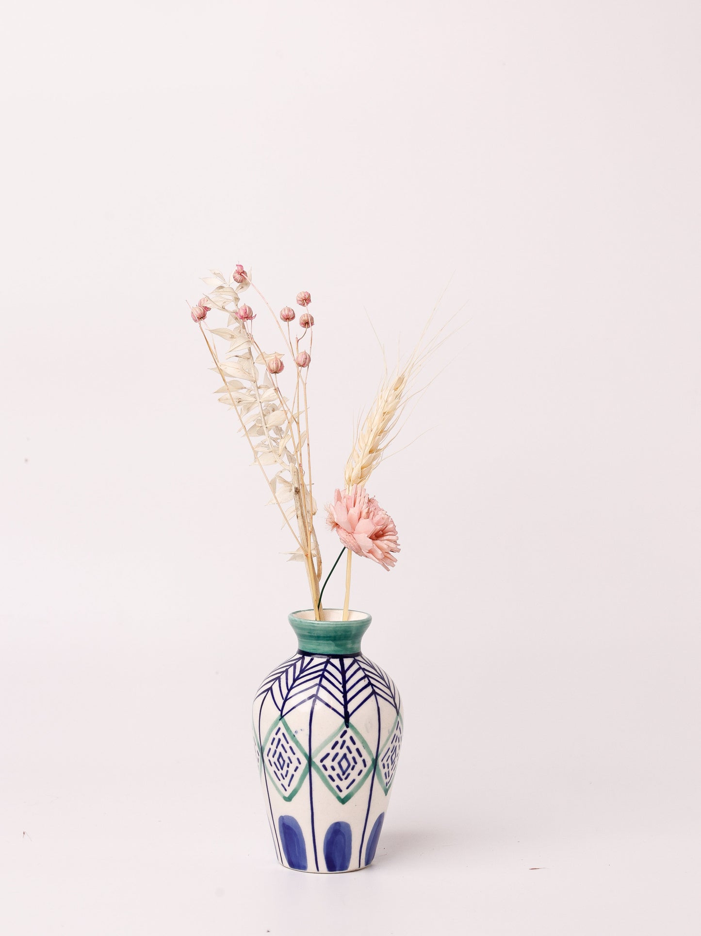 Botanical Charm Mini Vases - Set of 3