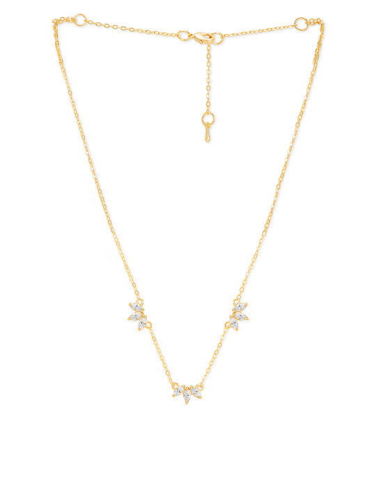 Fashion Neckpiece – Jewellery Accessory – Plated Metal – Lobster Clasp Fastening