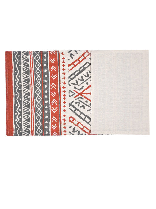 Artisanal Table Accent – Runner – 100% Cotton Print – Single Unit