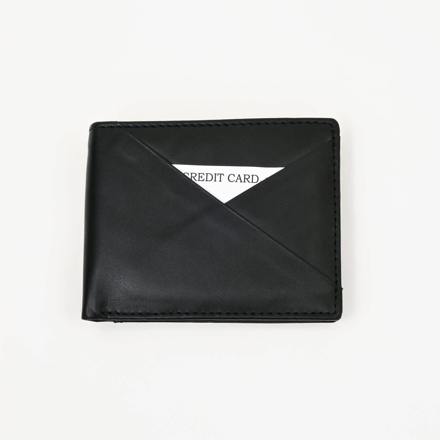 Black Napa Leather Wallet Slim, Elegant & Functional Design