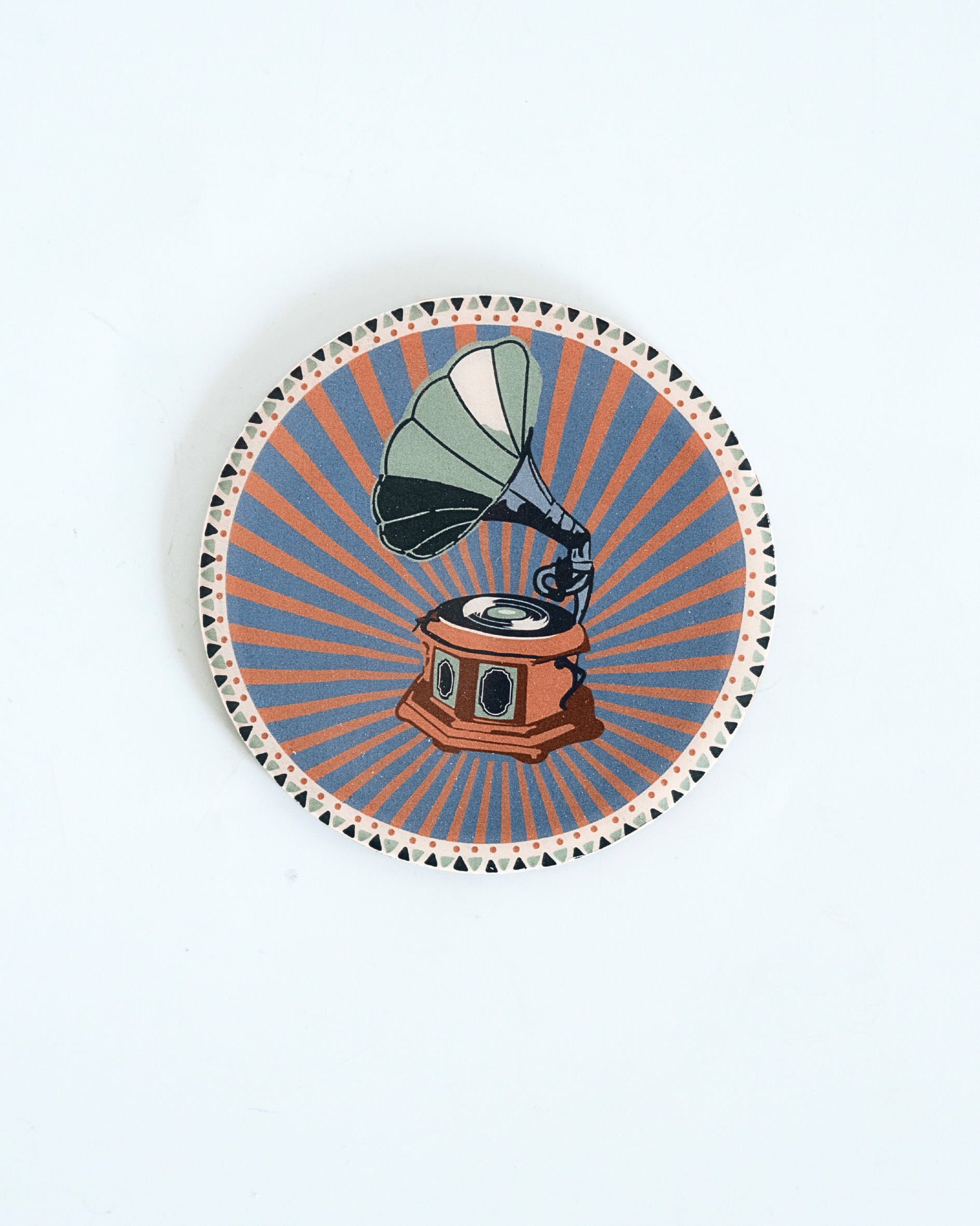 Dining Analog Edit Metal Coasters - Set of 4