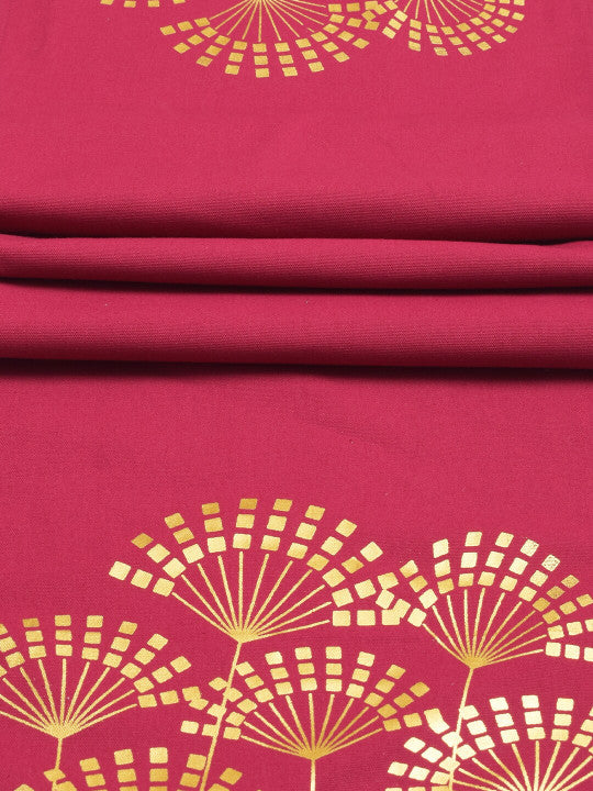 Patterned Dining Overlay – Home Textile Accents – Natural Cotton, Rich Pigment