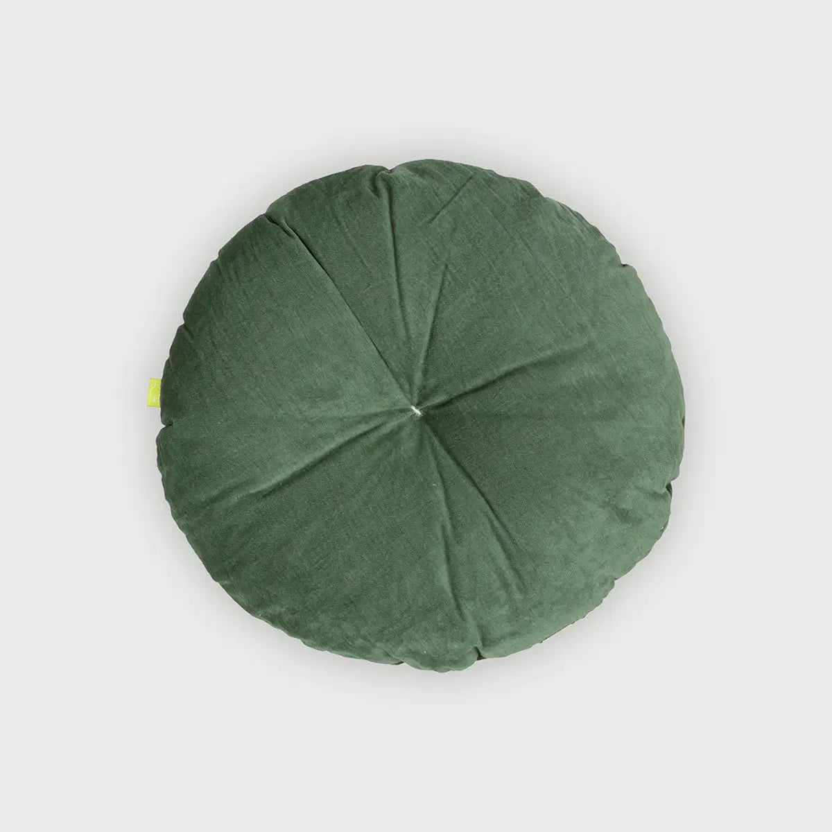Cuddle Eucalyptus Velvet  Round Cushion SanctuaryLiving