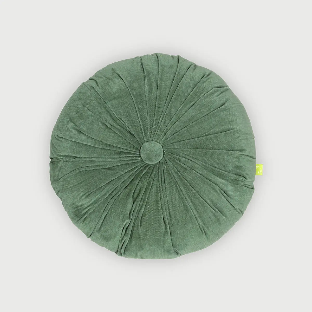 Cuddle Eucalyptus Velvet  Round Cushion SanctuaryLiving