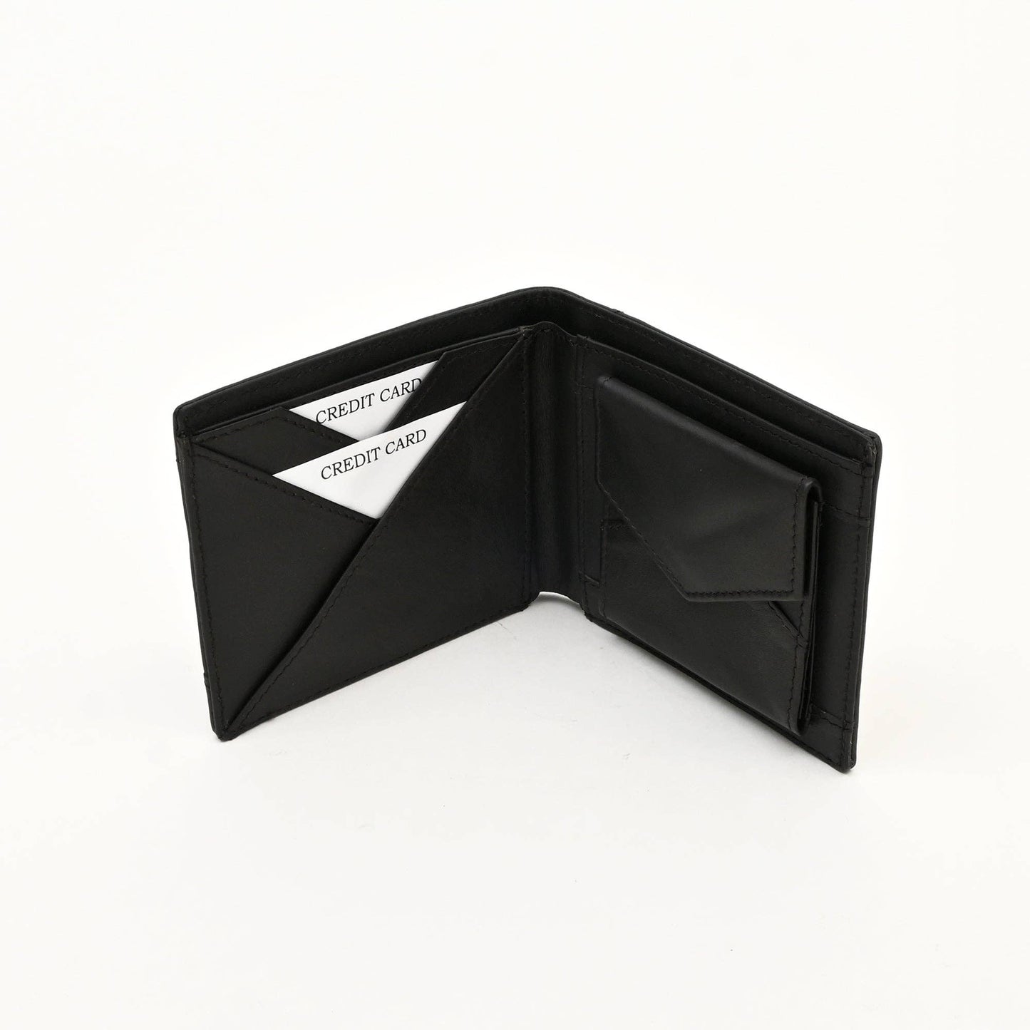 Leather Wallet Stylish Green Full-Grain Men’s Wallet