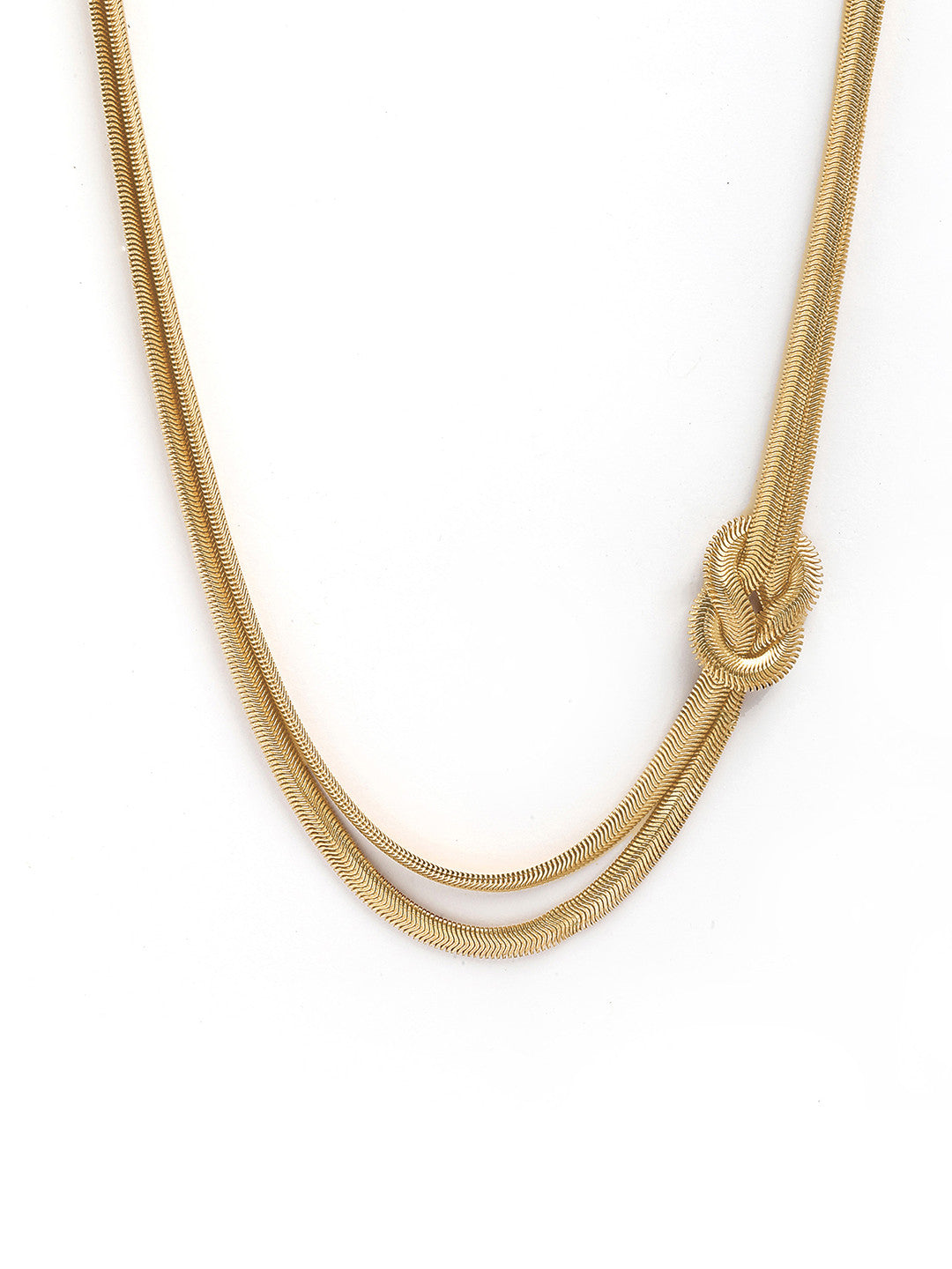 Gold-Plated Chain – Jewellery Necklace – Alloy – Secure Lobster Closure – 58 cm