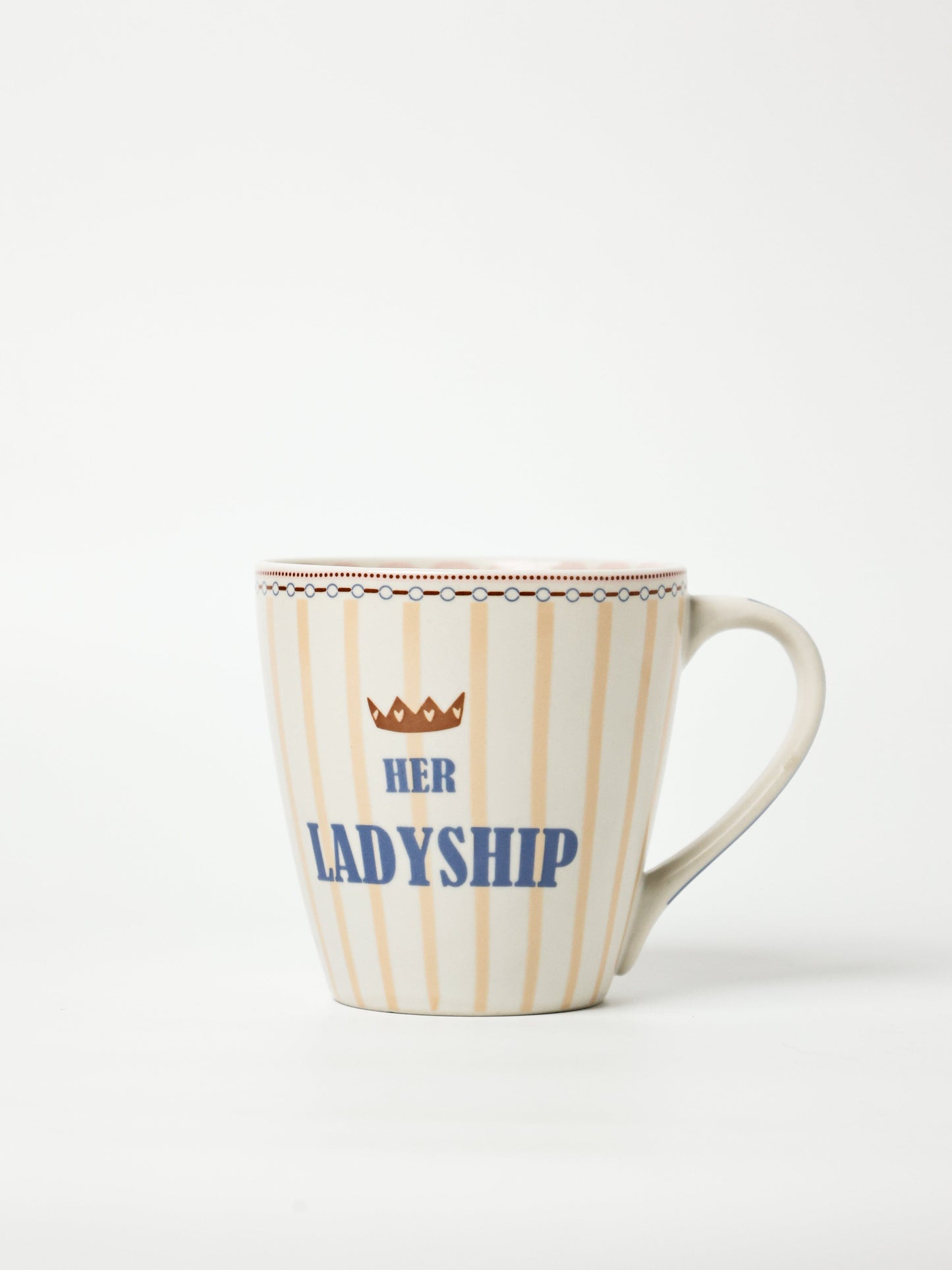 Mug | Ceramic Illustrated Queen | 300ml Capacity, 12.5x9x9cm