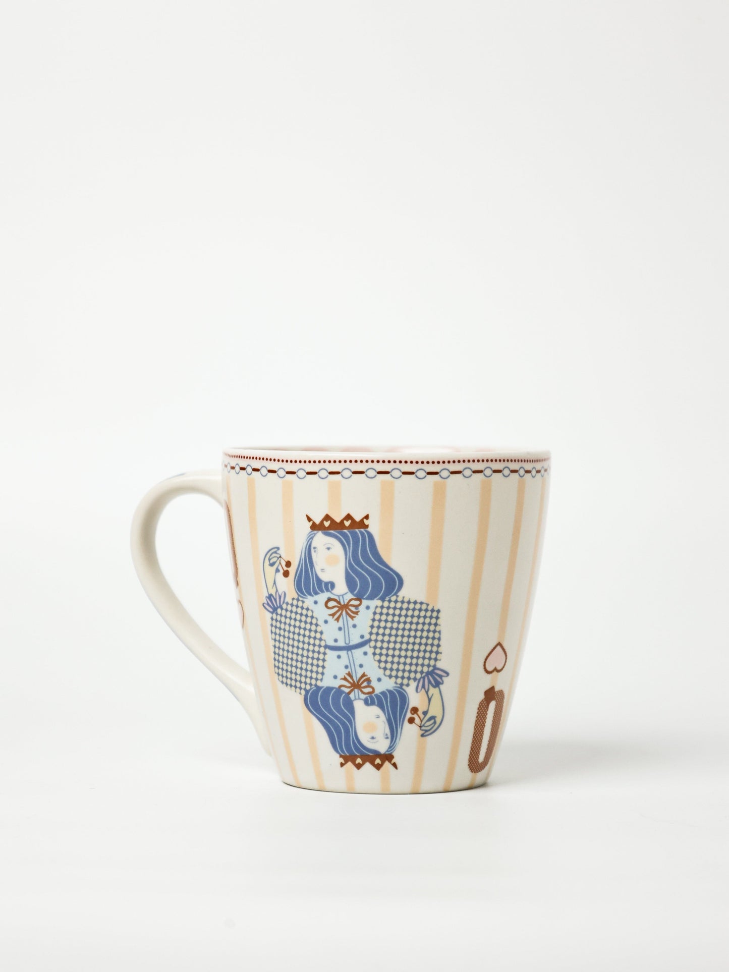Mug | Ceramic Illustrated Queen | 300ml Capacity, 12.5x9x9cm