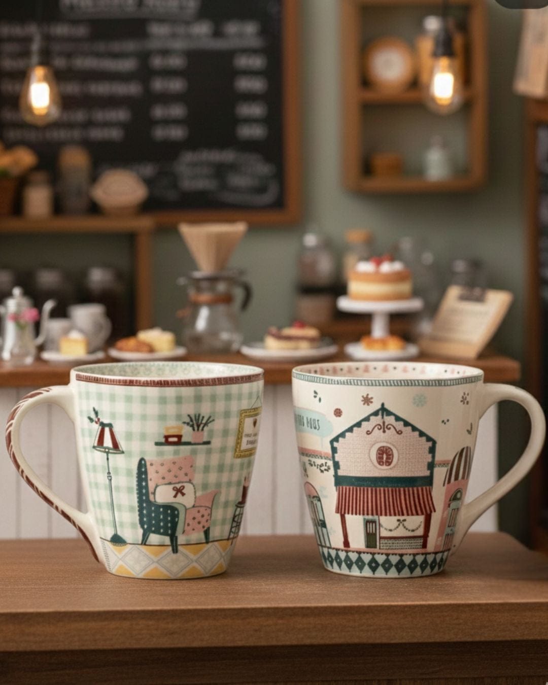 Inside & Outside Ceramic Mugs