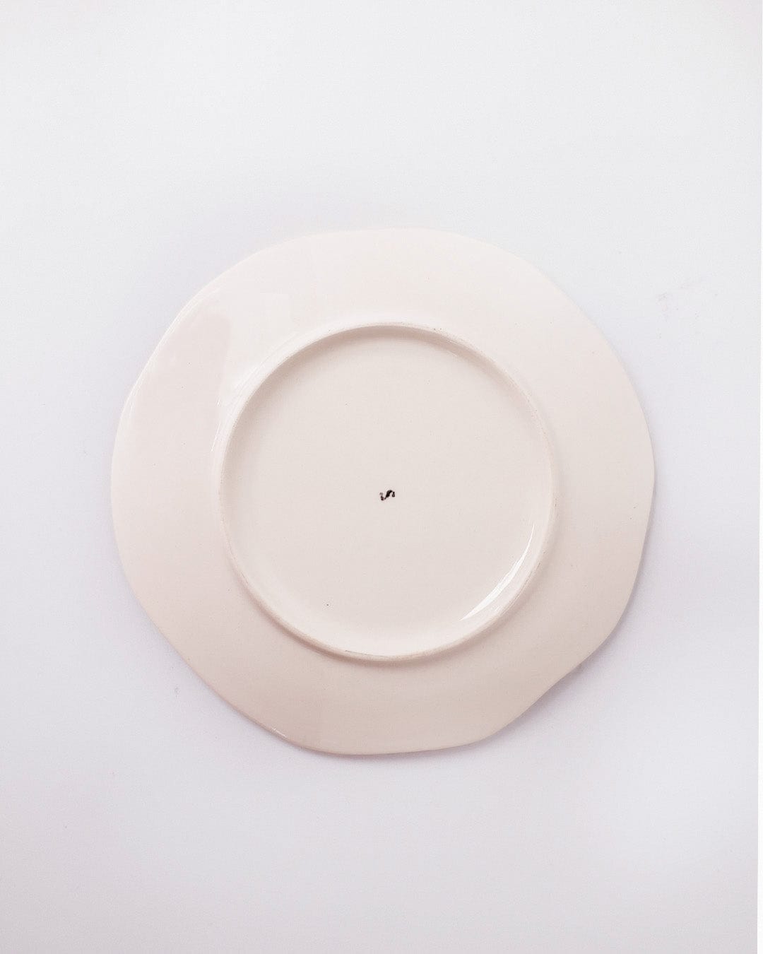 Serving Plate | Ceramic Hand-painted Rose Motifs | Set of 3