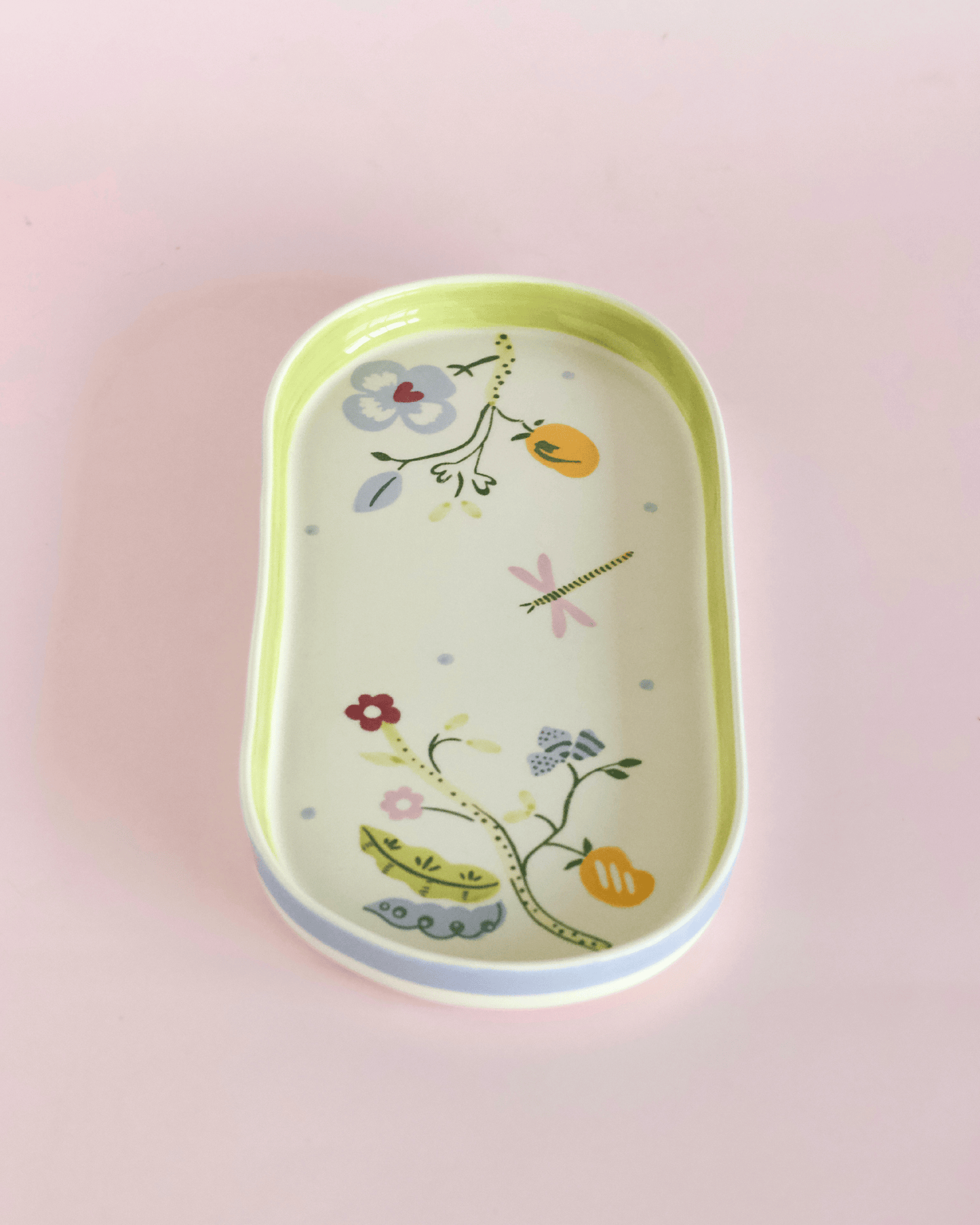 Sundrop Handpainted Ceramic Oval Platter