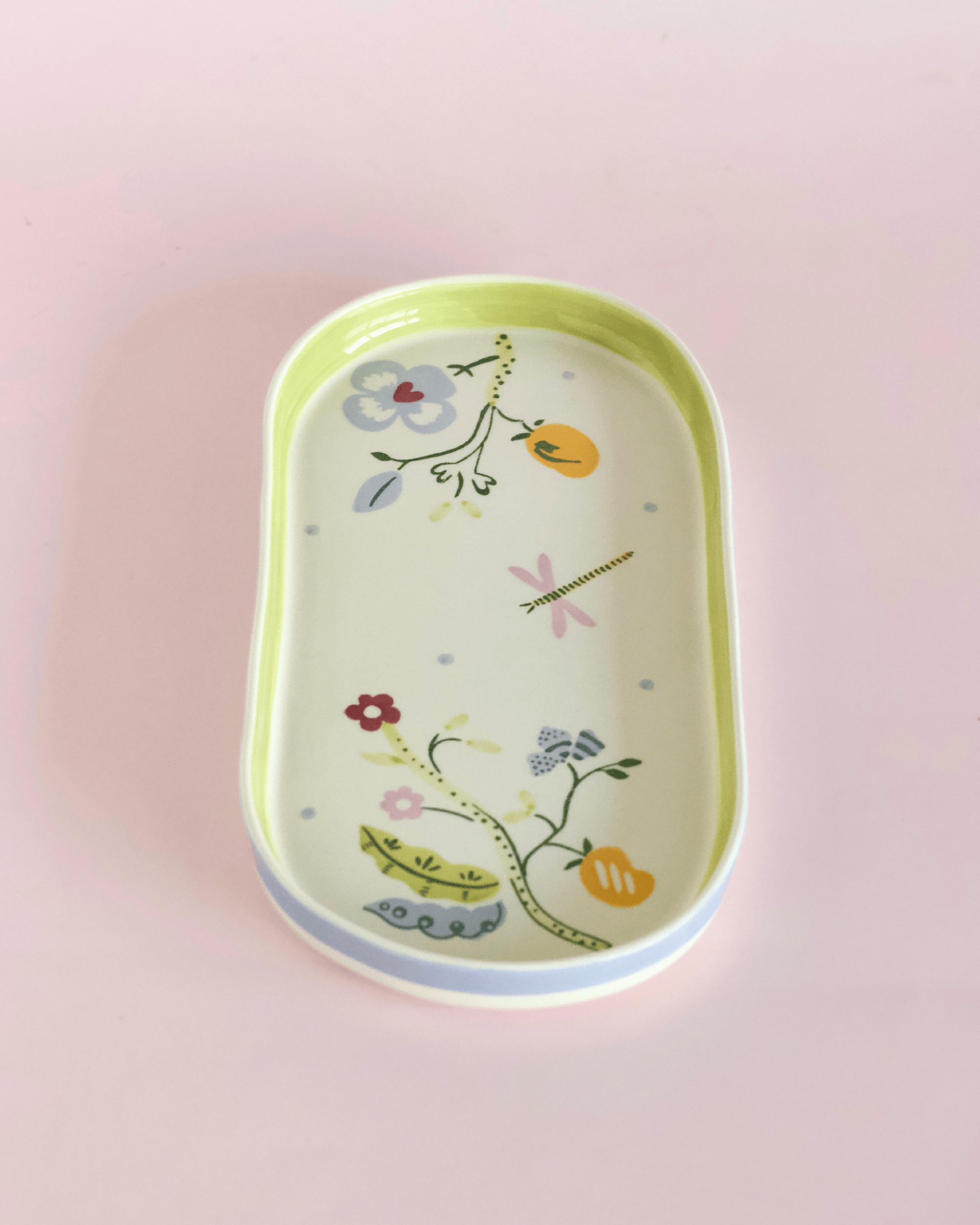 Sundrop Handpainted Ceramic Oval Platter