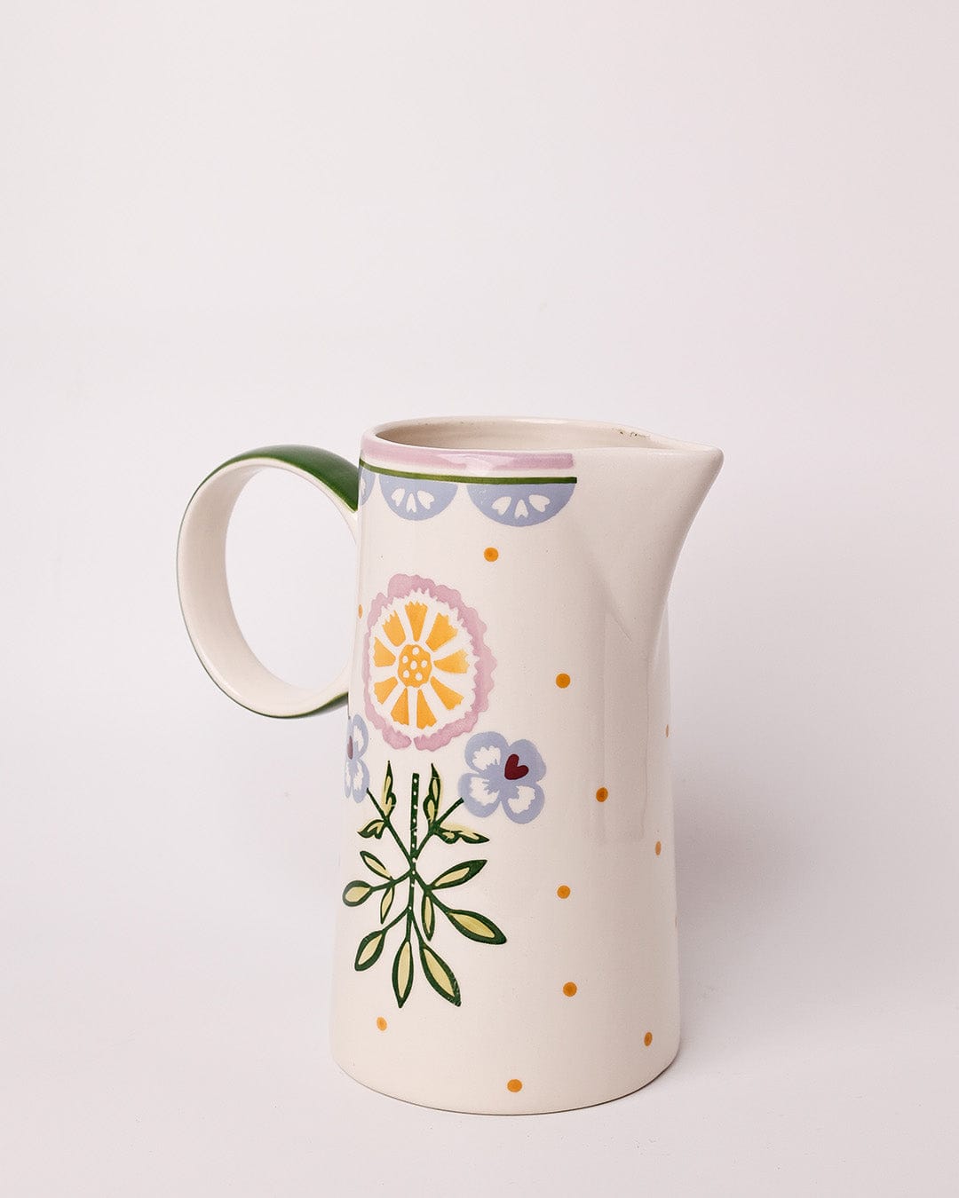 Sundrop Handpainted Ceramic Pitcher