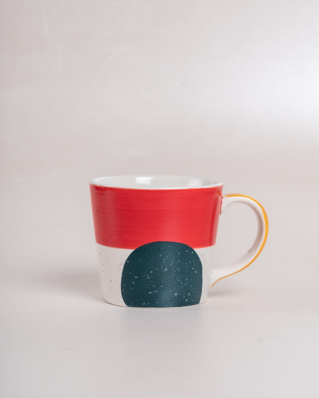 Mug | Hand-painted Ceramic Stacking Design | Tea for One, 3 Colours
