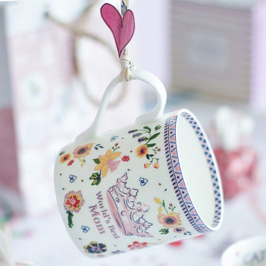 Tea cups & coffee mugs World's Best Mom Fine China Mug