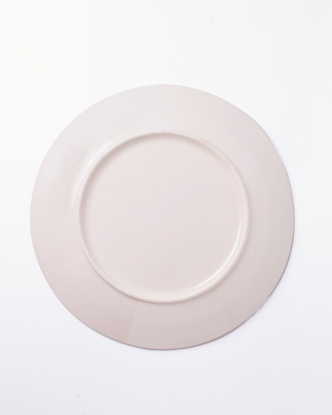 Serving Plate | Ceramic Hand-painted Round Roses | 27 cm