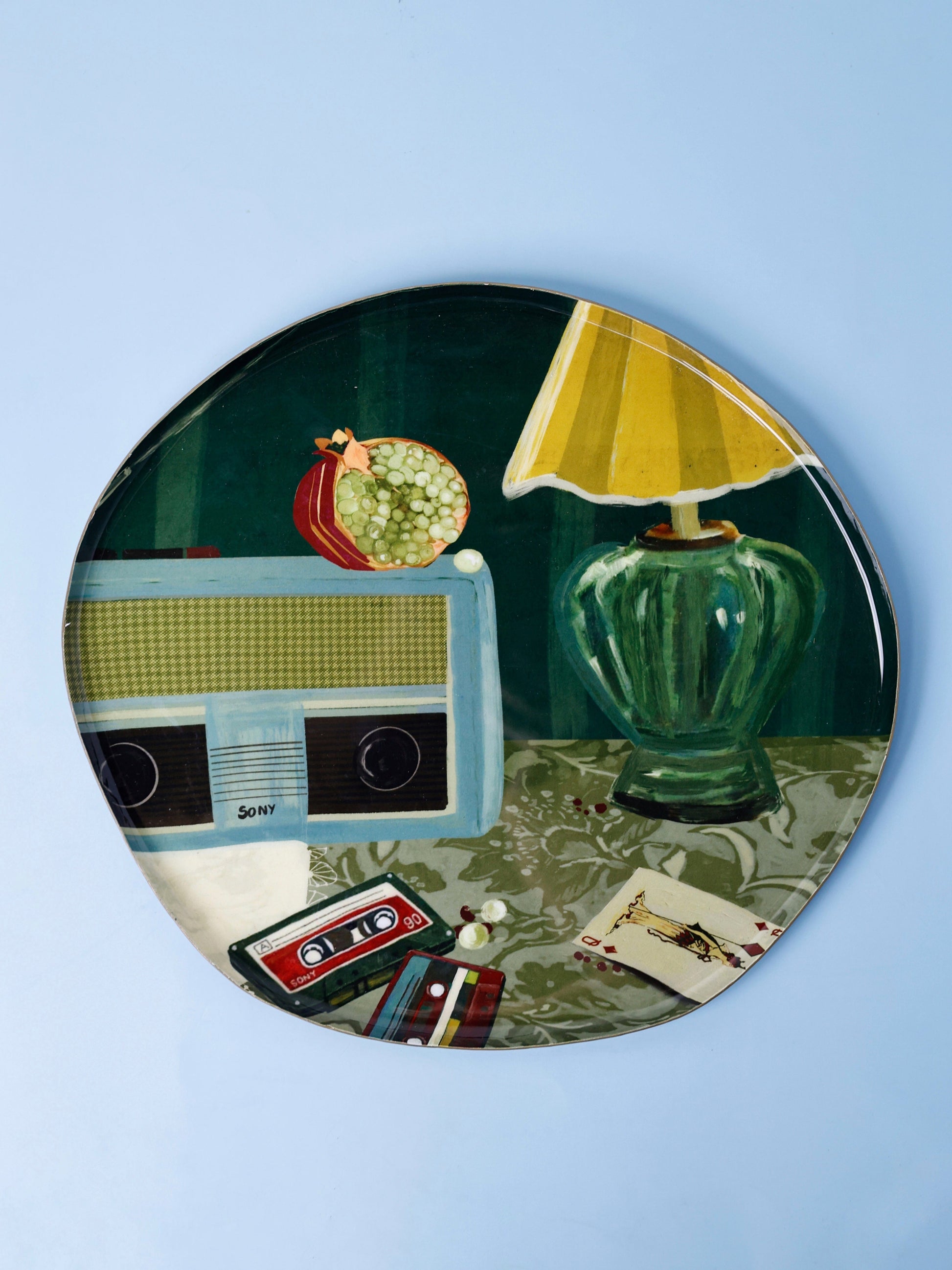The Odd Trio Metal Wall Plates - Set of 3