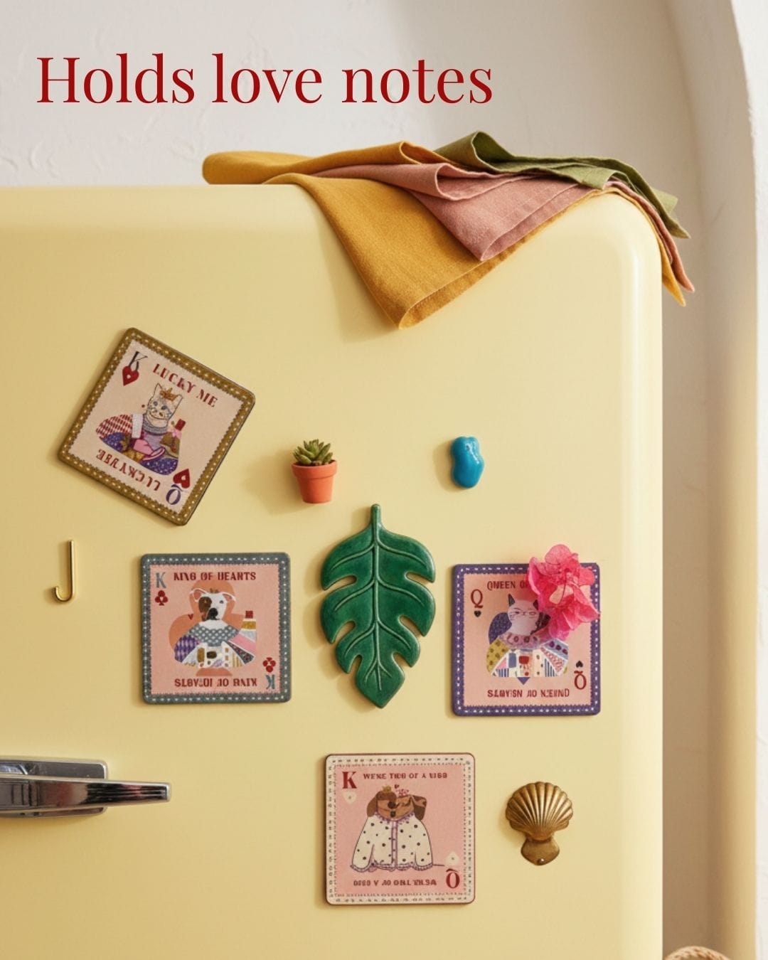 The Royal Hearts Club Metal Coasters & Fridge Magnets