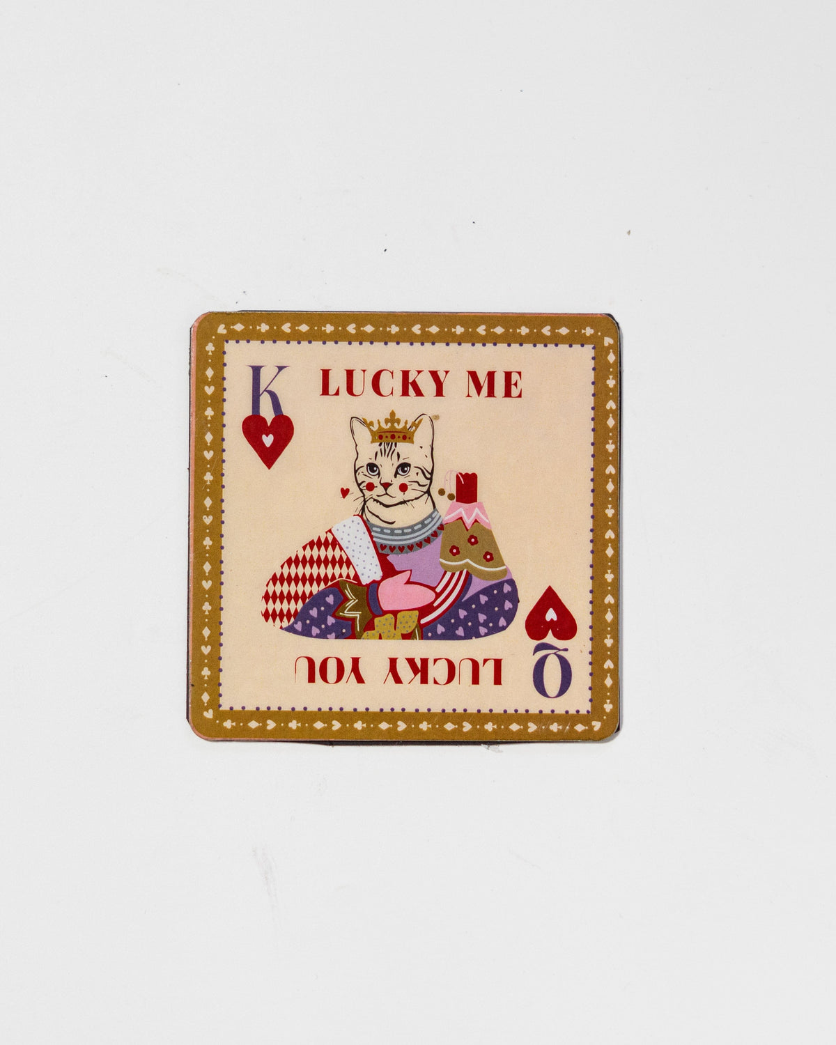 The Royal Hearts Club Metal Coasters & Fridge Magnets