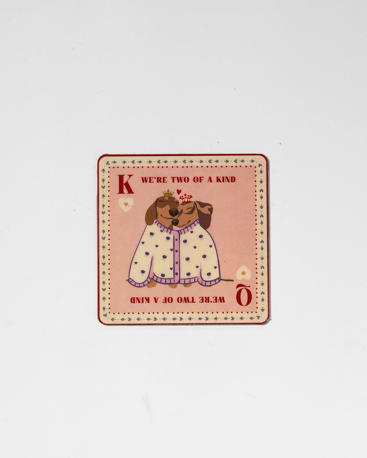 The Royal Hearts Club Metal Coasters & Fridge Magnets