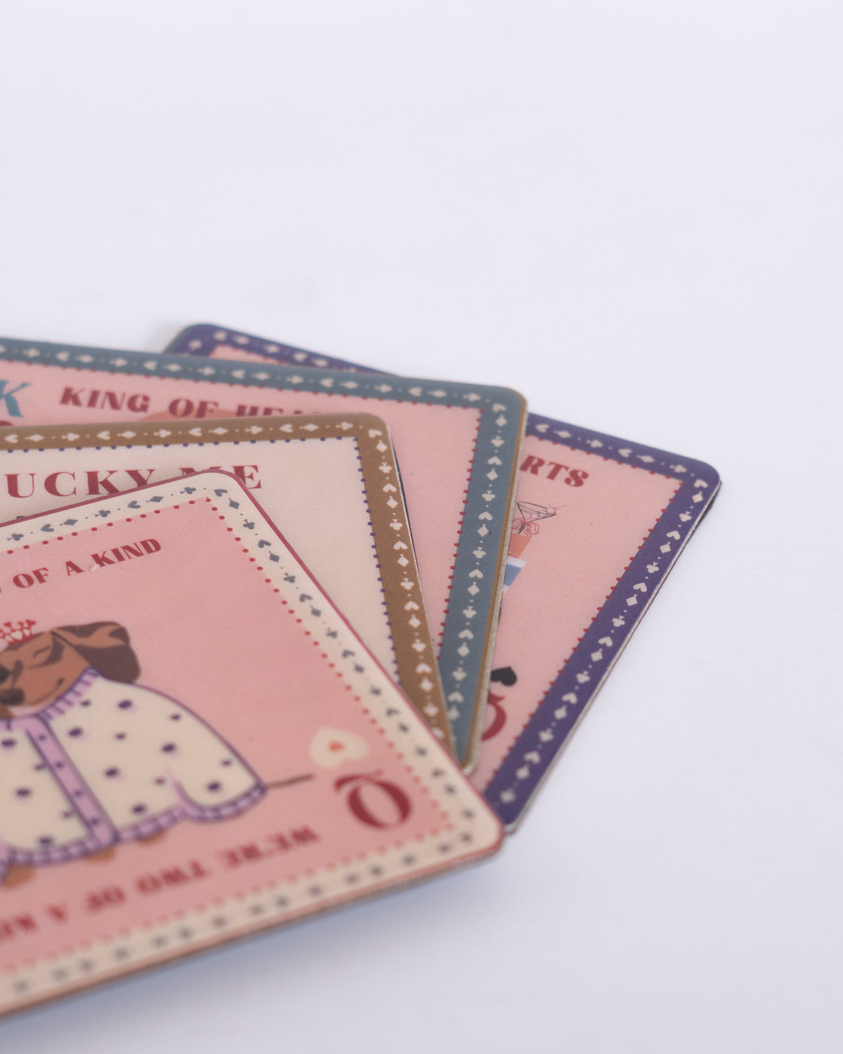 The Royal Hearts Club Metal Coasters & Fridge Magnets