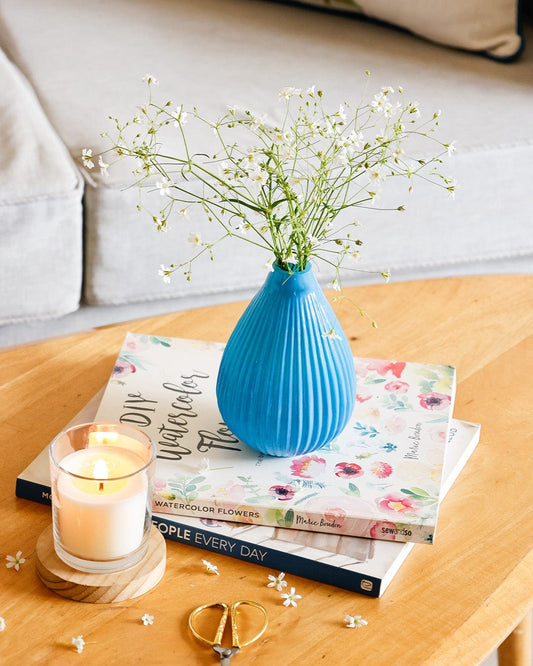 Vase | Clear Glass Mini | 6 H x 4 D Inches