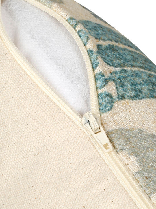 Set of 2 - Geometric Tasselled Pillow Covers – Poly Linen Blend