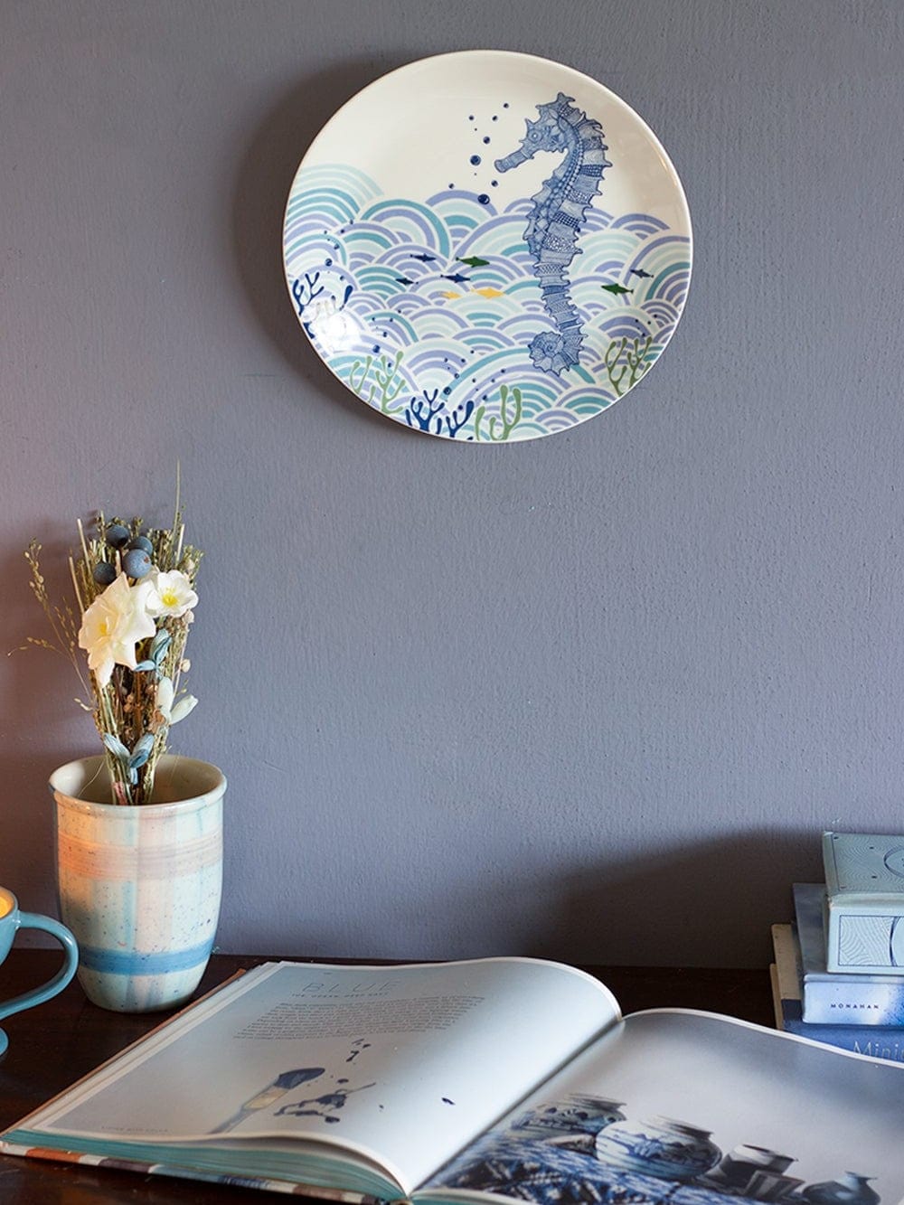 Wall Plate | Fine China Wildlife Motifs | Set of 3