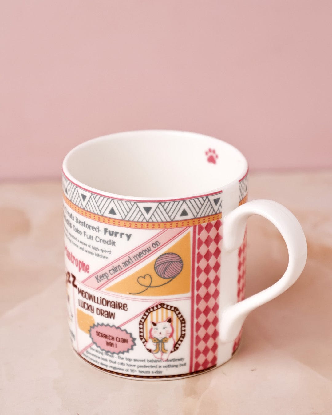 Mug | Fine Ceramic Cat Illustrations | 300ml