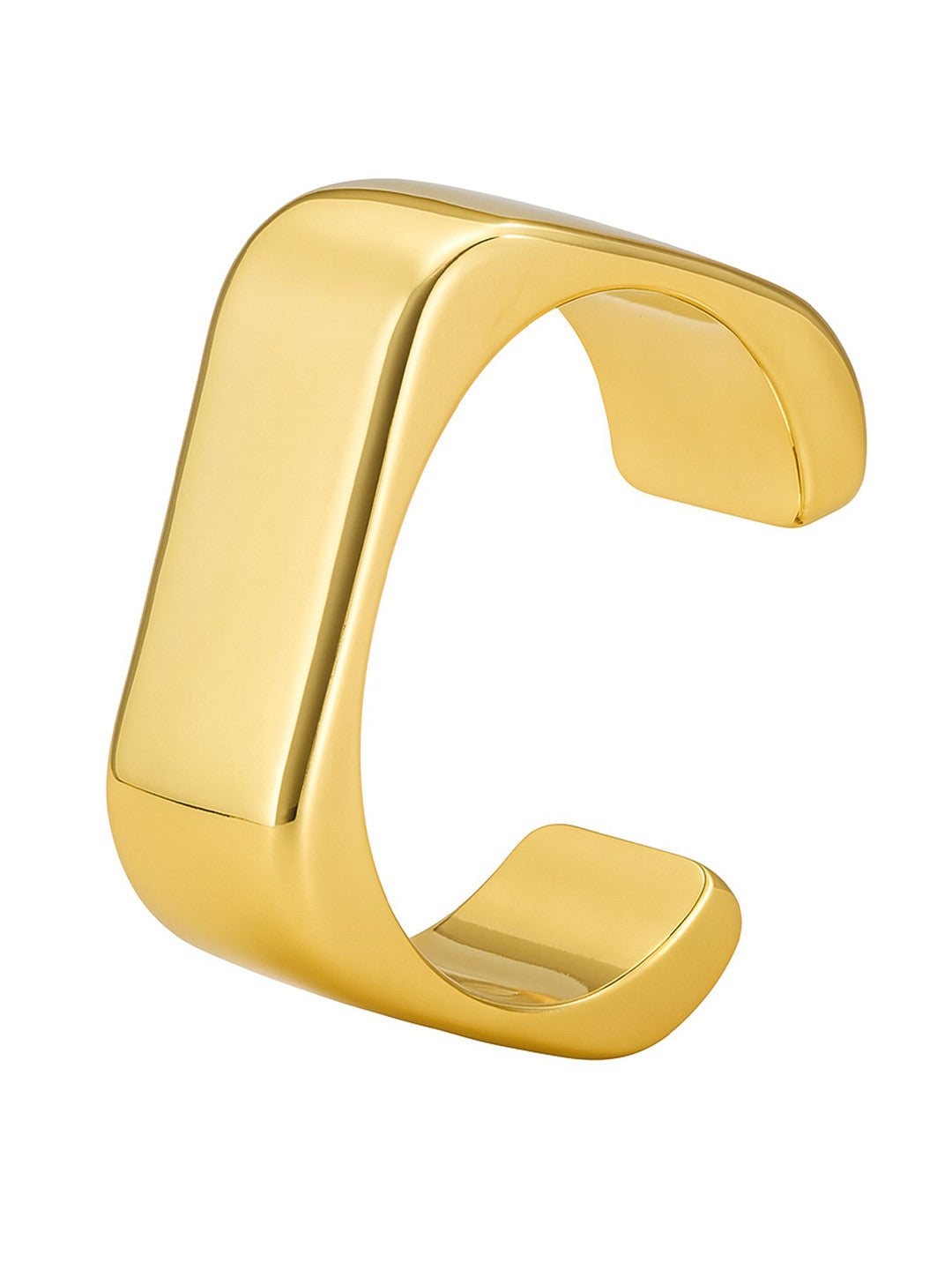 Gold-Plated Cuff Bracelet – Women's Jewellery – Alloy, Gold-Plated – Slip-On Design