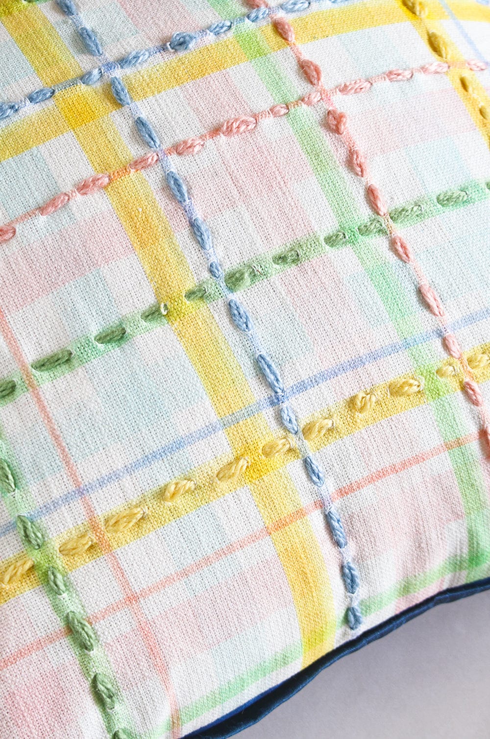 Cushion Cover | Embroidered Cotton | 18x18 Inch